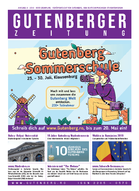 Gutenberger Zeitung 2019 Ausgabe 1